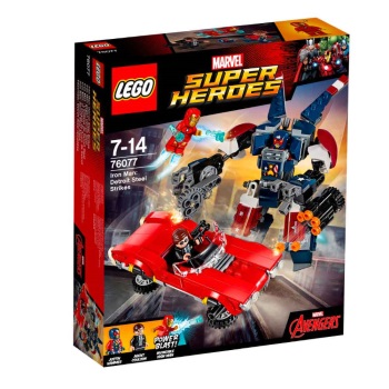 Lego set Super heroes Iron man: Detroit steel strikes LE76077